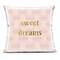 Stupell Industries Pastel Bows & Sweet Dreams Decorative Printed Pillow design by Sazerelli Designs, 18 x 7 x 18